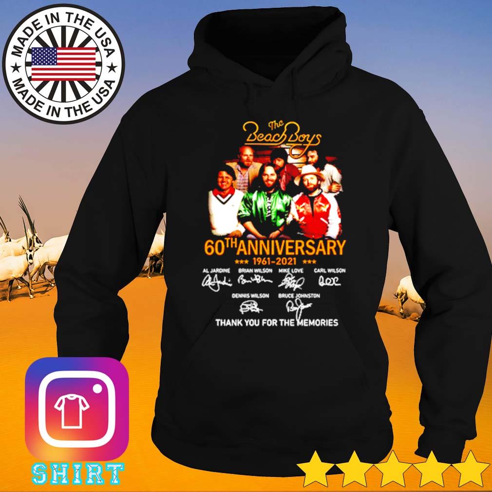 The Beach Boys 60th anniversary 1961-2021 thank you for the memories s Hoodie