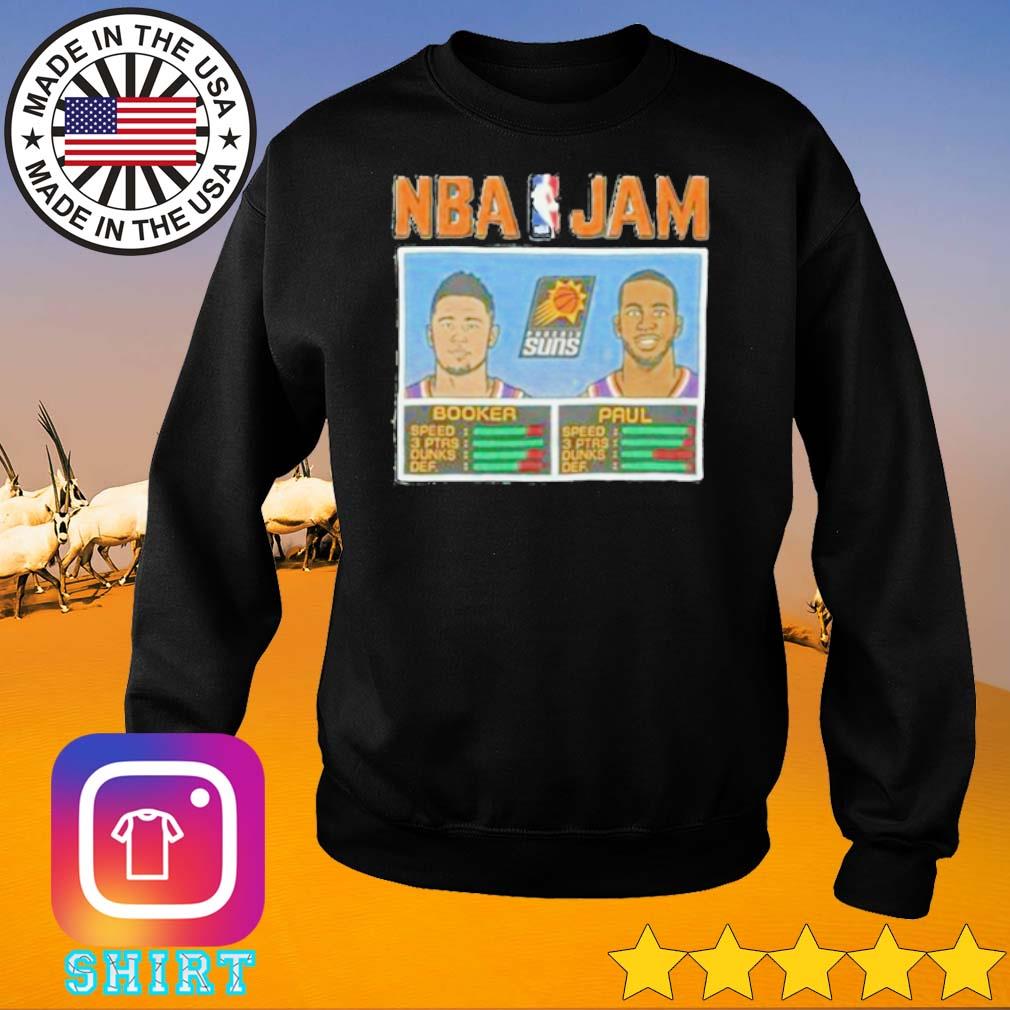 Phoenix Suns NBA Jam Devin Booker & Chris Paul Shirt, hoodie, sweater, long  sleeve and tank top