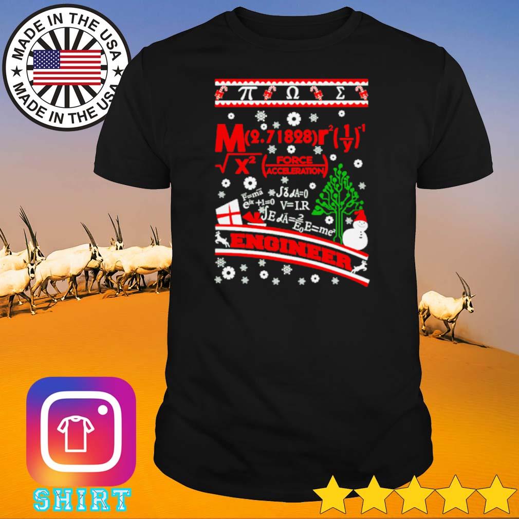 Best Engineer ugly Christmas shirt