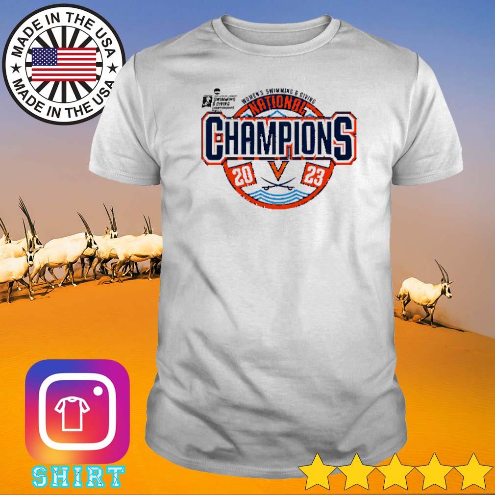 Funny Virginia Cavaliers 2023 NCAA Women's Swimming & Diving National Champions shirt