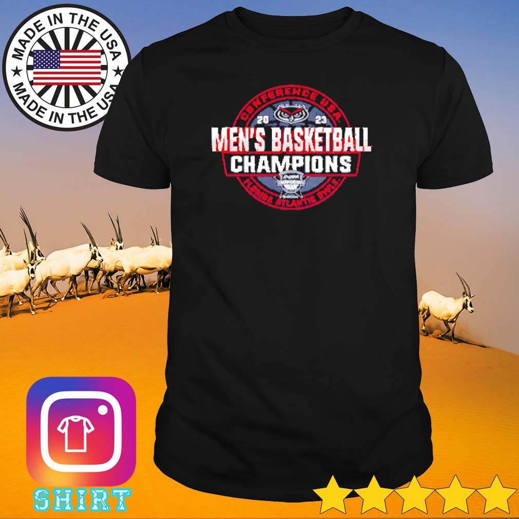 Premium FAU Owls 2023 C-USA Men's Basketball Conference Tournament Champions shirt