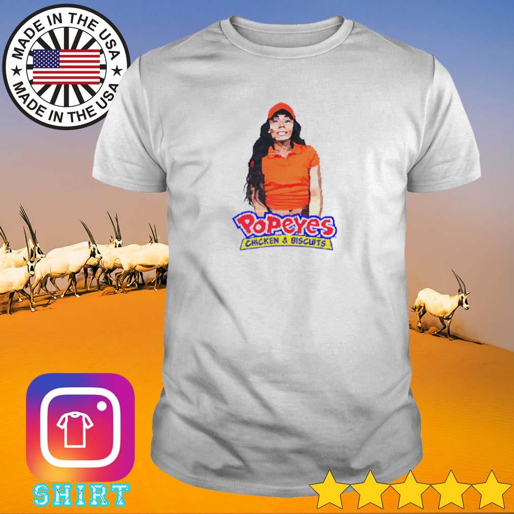 Funny Jayla Foxx Popeyes Chicken and Biscuits shirt