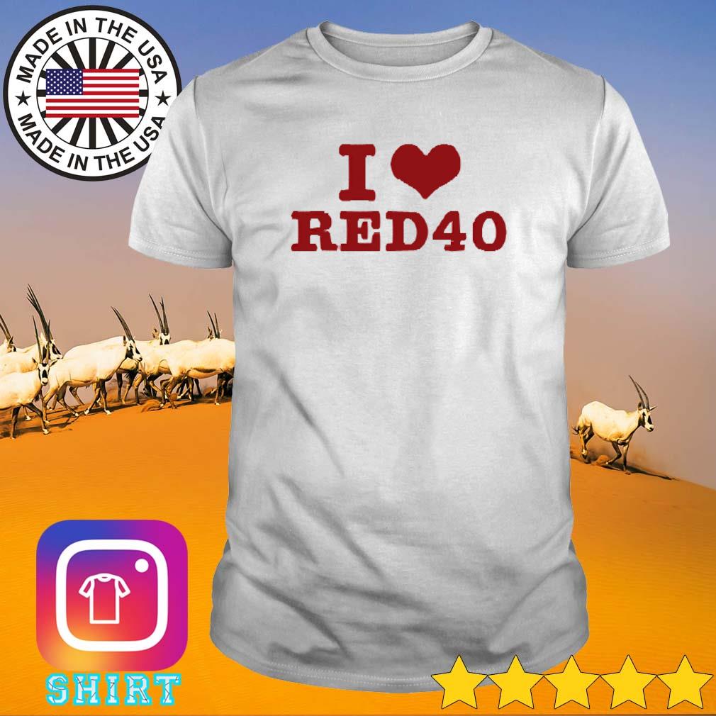 Awesome Crying in the club I love red 40 shirt