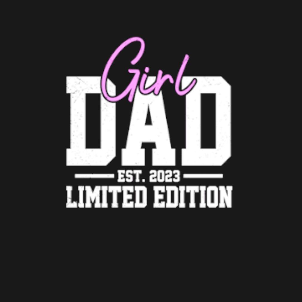 Girl Dad Est 2023 Girl Dad To Be Gifts New Daddy Kids Long Sleeve