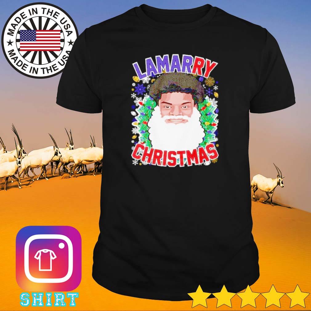 Awesome Lamar Jackson Lamarry Christmas shirt