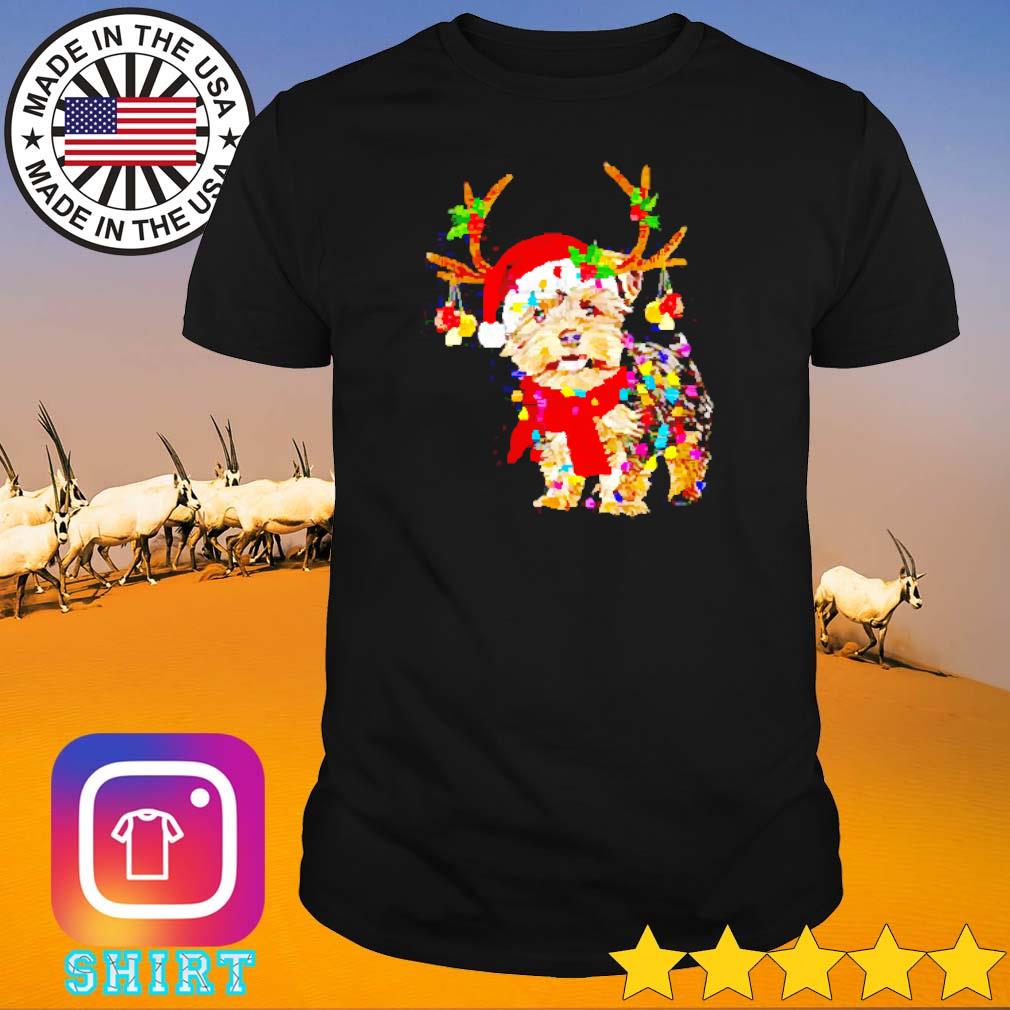 Best Yorkshire Terrier Gorgeous Reindeer Christmas shirt
