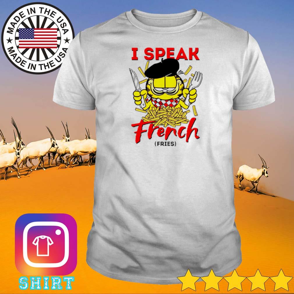Official Garfield I speaking French shirt