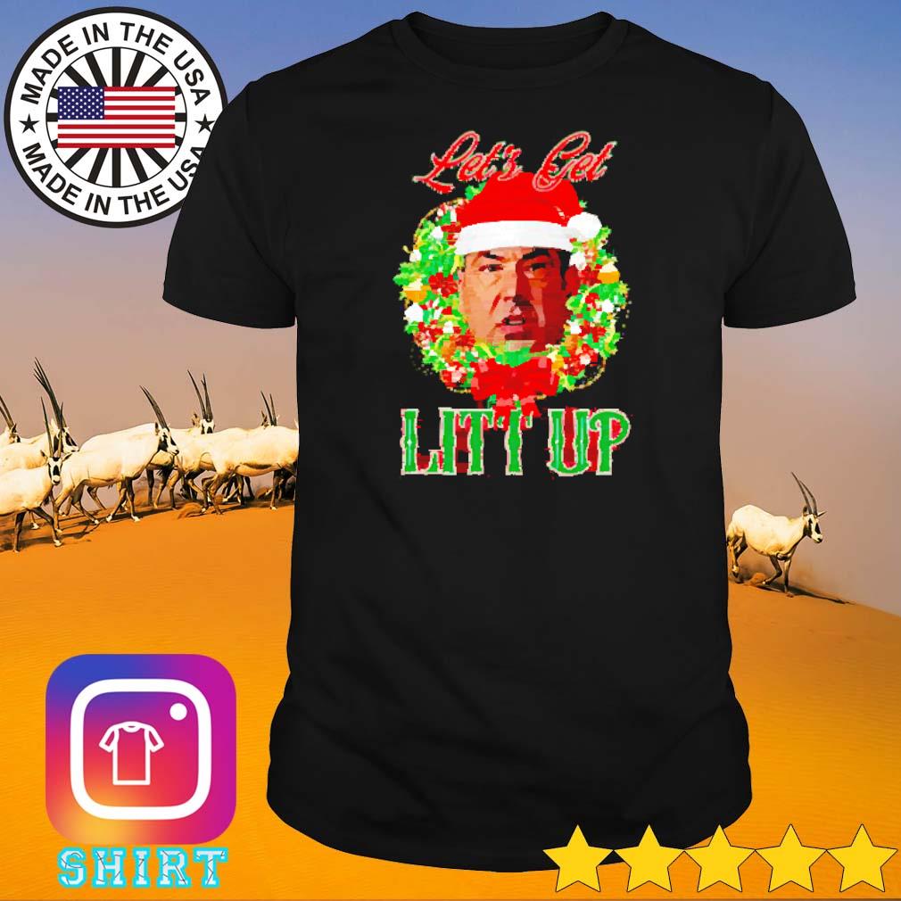 Official Santa Louis Litt let’s get litt up Christmas shirt