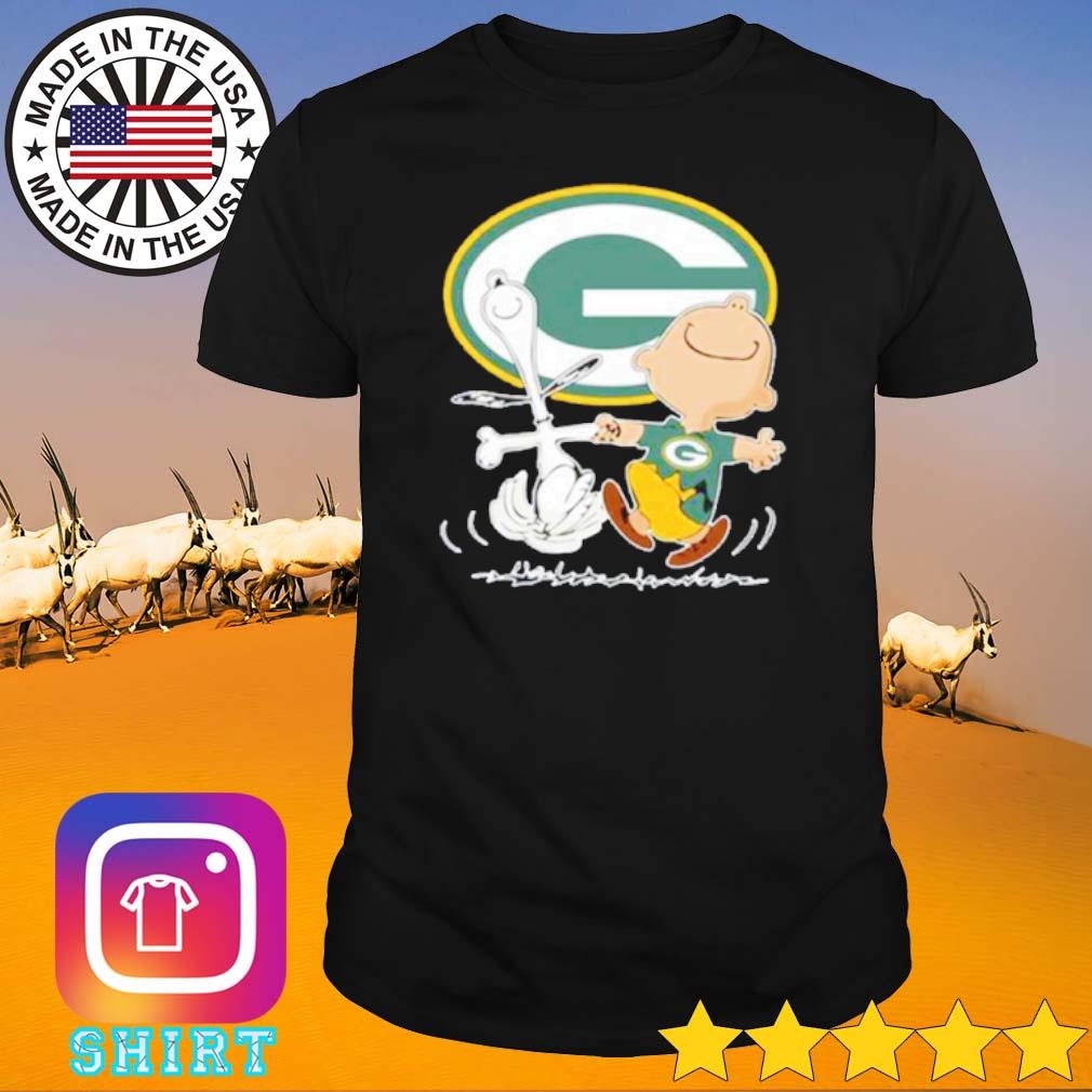 Original Charlie Brown & Snoopy Green Bay Packers shirt