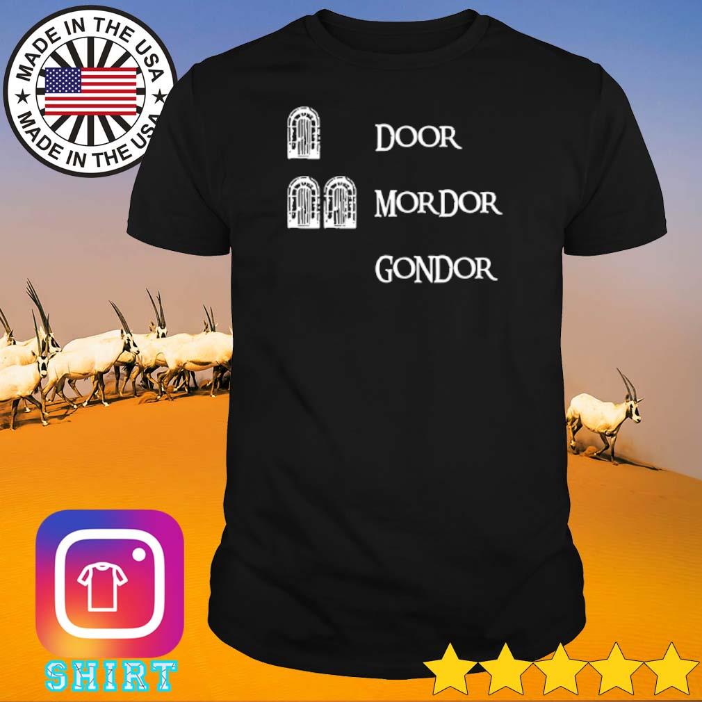 Top Door mordor gondor shirt