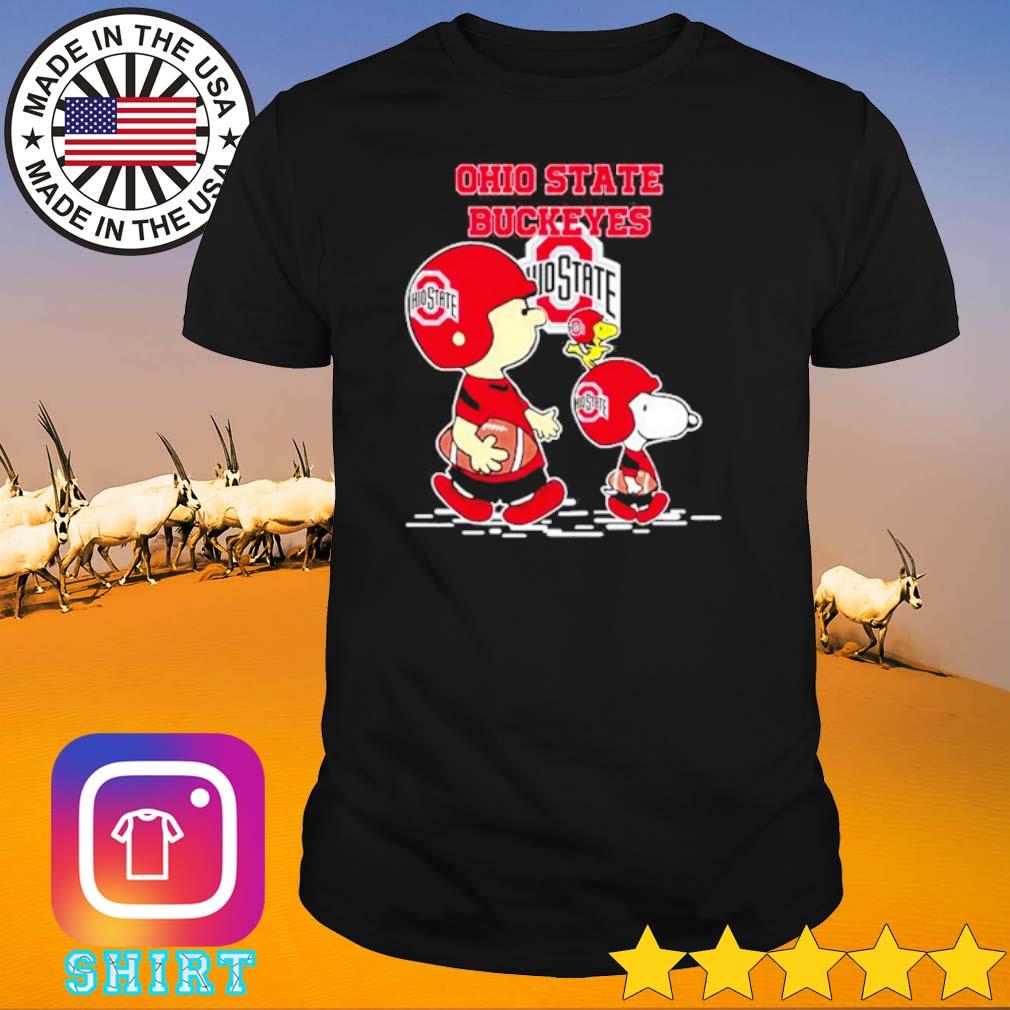 Top Ohio State Buckeyes Charlie Browns Snoopy and Woodstock shirt