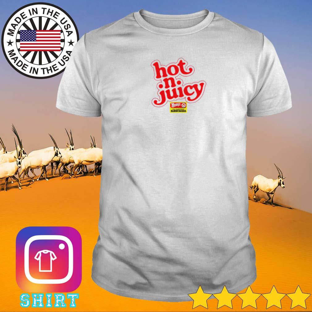 Top Super 70s sports Wendy’s hot N Juicy shirt